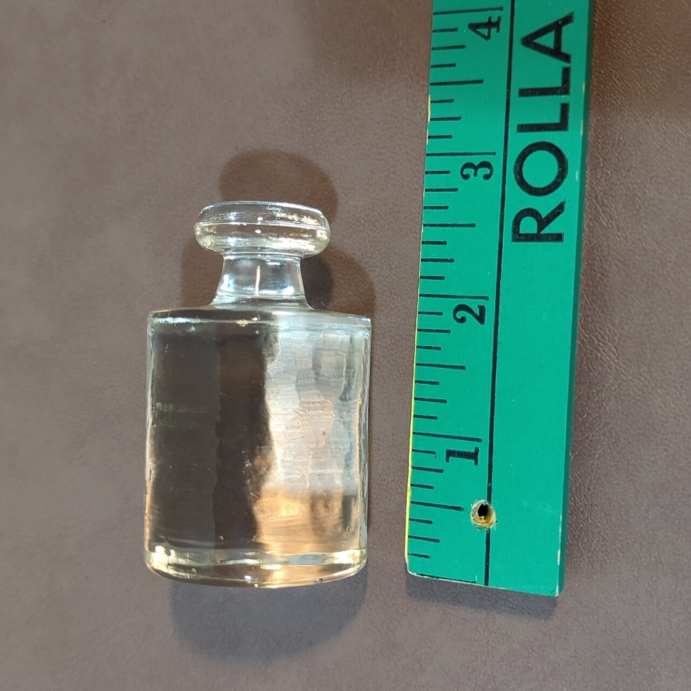 Vintage Clear Glass Scale Weight 1/2 kg Apothecary - Picture 7 of 7